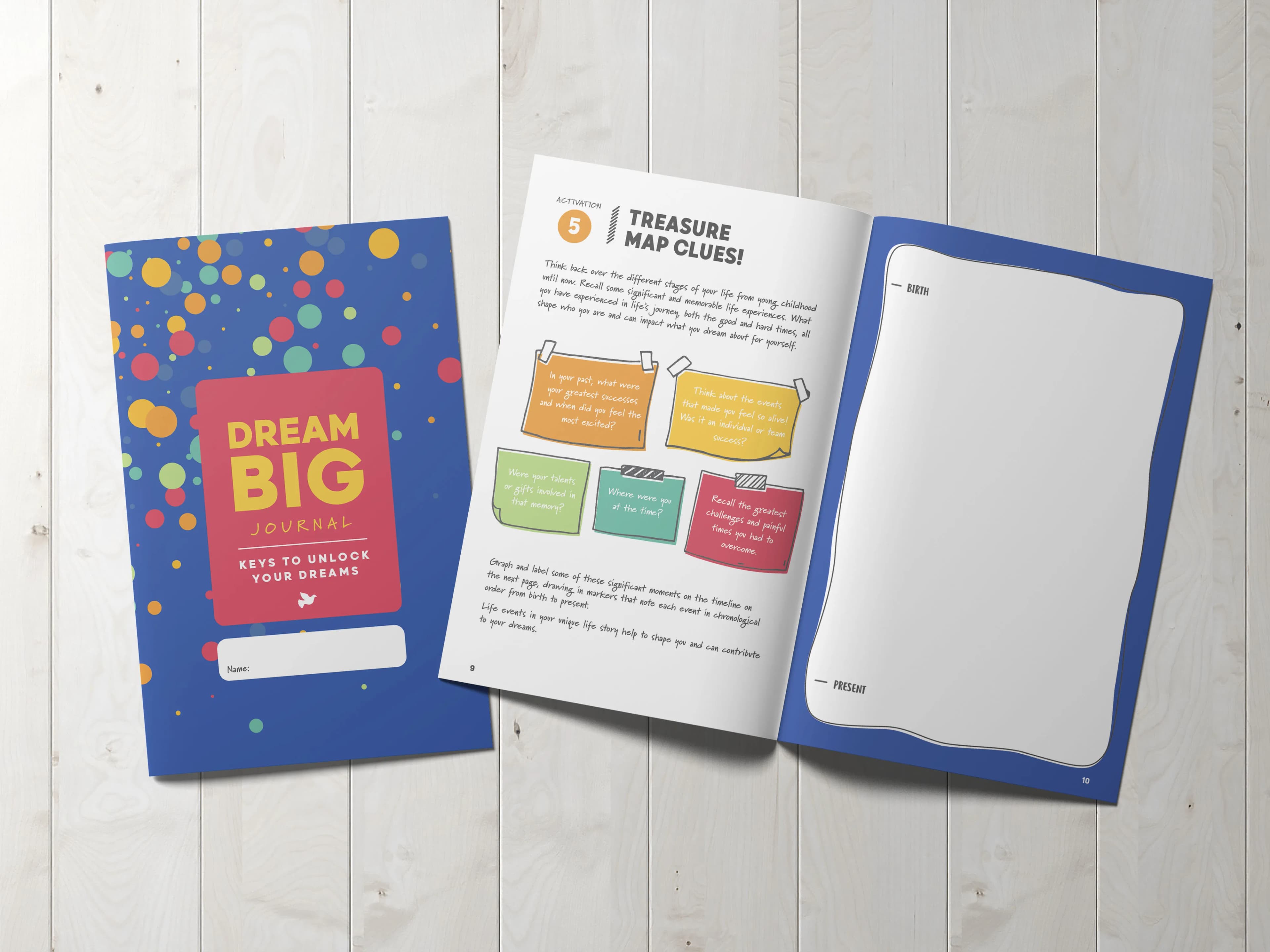 Cover of Dream Big Journal Curriculum